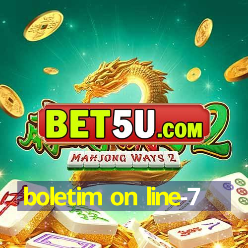 boletim on line